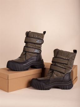 Дутики трендовые зимние на массивной подошве на любой возраст и на холодную зиму YPM8346G - Piniolo фото 4