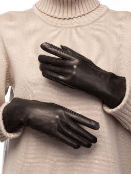 Перчатки женские ш+каш. TOUCH HP91104 black - Eleganzza фото 9