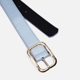 Ремень женский, ширина 3,3 см, пряжка металл, цвет голубой - Simaland фото 2