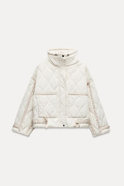 WATER-REPELLENT PADDED JACKET ZW COLLECTION - Zara фото 12