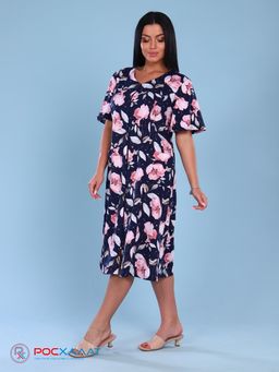 Трикотажный халат на молнии маки КМ-17 (3)