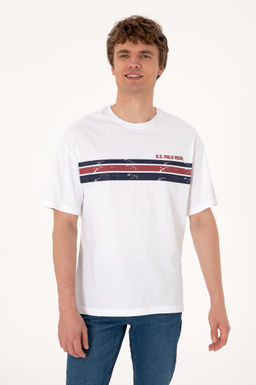 Erkek Beyaz Ti__rt - U.s. polo assn фото 3