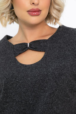 Джемпер трикотажный Сайрис (темно-серый) Б14789-50М