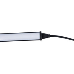 ULI-Q951 6W/4000K IP20 BLACK Светильник линейный светодиодный (аналог Т5), 230В. Кабель 0,9м с вилкой и крепление в/к. Белый свет (4000K). Корпус черный. TM Volpe
