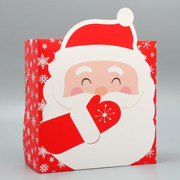 Коробка складная Дедушка Мороз, 25 х 25 х 10 см