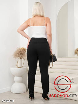 Женские брюки из трикотажа