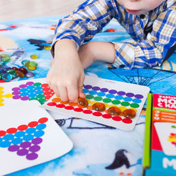 Марблс: игра с камешками Собери по образцу, в пакете - Iq-zabiaka фото 4