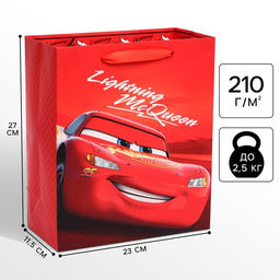 Цена за 2 шт. Пакет ламинат вертикальный «Машинка», 23 × 27 × 11.5 см