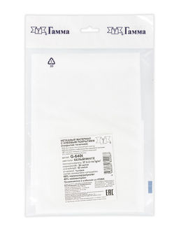 Нетканный материал (флизелин) Гамма клеевой точечный G-640t для кожи ФАСОВКА 37 г/кв.м 2 50 см х 50 см