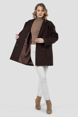 01-12111 Пальто женское демисезонное - El podio фото 2