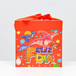 Цена за 12 шт. Коробка Самосборная Детская Динозавры 15х15х15 см - Simaland фото 5