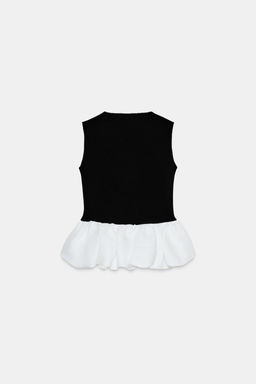 CONTRAST STRETCH TOP - Zara фото 5