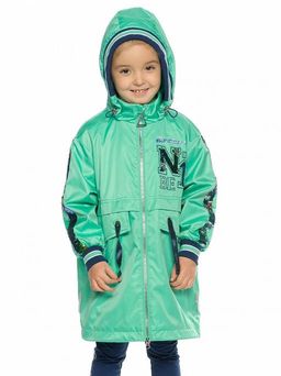 PELICAN, плащ для девочек, Зеленый  фото 2