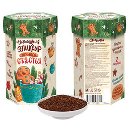 Горячий шоколад Новогодний эликсир вечного счастья (шестигранник) - Фуд сторис фото 3