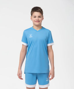 Футболка игровая JOGEL DIVISION PerFormDRY Union Jersey, голубой/белый/белый фото 6