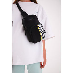 Сумка через плечо, NAZAMOK, цвет черный  фото 7