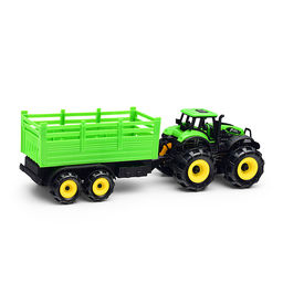 Трактор "Фермерский" с прицепом, в коробке