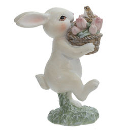 Фигурка декоративная "Заяц", L5,5 W8 H11,5 см