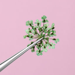 Сухоцветы для декора, 12 видов, в футляре, разноцветные - Qf фото 4