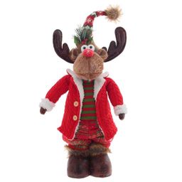 Игрушка набивная "Олень", L27 W16 H76/42 см, 2в.