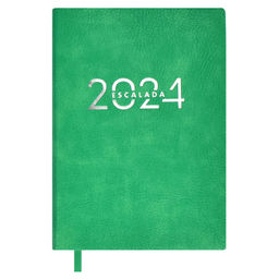 Ежедневник датированный 2024 ESCALADA, А6, 120 л., арт. 63830/ 20 ШЕВРЕТ ЭКСТРА ЗЕЛЁНЫЙ