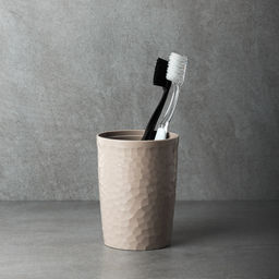 Стаканчик для ванной Tule 350мл (бежевый)