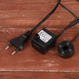 Фонтан настольный «Летний сад», 16×30 см, с подсветкой, без шарика