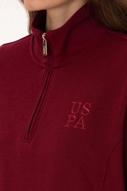 Kad_n Bordo Sweatshirt - U.s. polo assn фото 7
