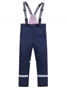 Горнолыжный костюм зимний для девочки фиолетового цвета 9518F - Valianly фото 6