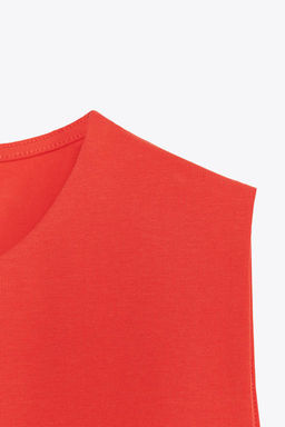 COTTON CROP TOP - Zara фото 22