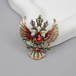 Брошь Арт. 3V-7592-Y