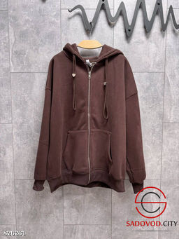 Толстовка на молнии с капюшоном