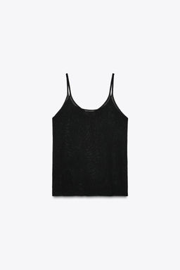 KNITTED STRAPPY TOP - Zara фото 33