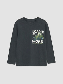 Bask?l? Erkek ?ocuk Ti??rt