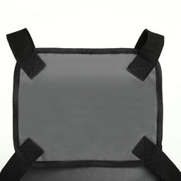 Сумка нагрудная на молнии, 2 наружных кармана, 21×3.5×16 см, серая