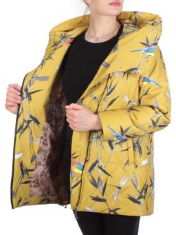 806 YELLOW Куртка демисезонная женская (100 гр. синтепон) - Фабричный китай фото 9