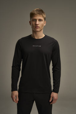 Лонгслив Черный