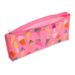 Пенал школьный на молнии «Сладости», МИКС