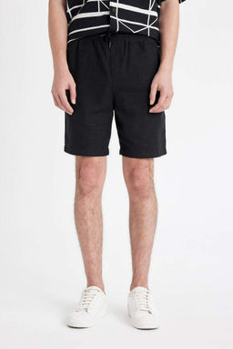 Хлопковые шорты-бермуды свободного покроя - Defacto фото 5