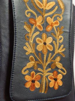 Сумка натуральная кожа через плечо №1115/8 - Ганг фото 3