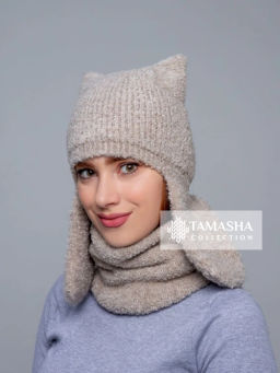 Шапка-ушанка женская Алиса - Tamasha фото 13