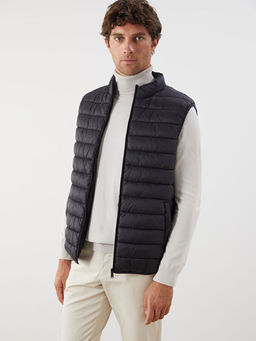 Standart Kal?p Dik Yaka Erkek ?i?me Yelek