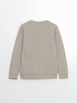 Bisiklet Yaka Erkek ?ocuk Sweatshirt