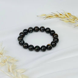 Браслет из древесного Опала 19 см - Радуга самоцветов фото 3