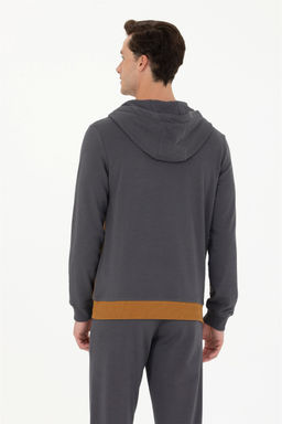 U. S. Polo Assn Мужской свитшот антрацитового цвета - U.s. polo assn фото 12