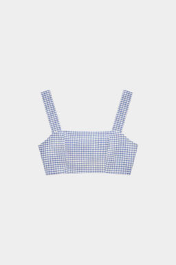 Топ укороченный из твида - Mollis фото 6