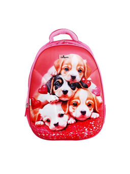 Рюкзак каркасный школьный Calligrata «Щенки», 39×30×14 см