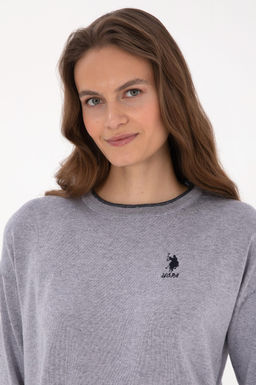 Kad_n Mor Bisiklet Yaka Kazak - U.s. polo assn фото 2