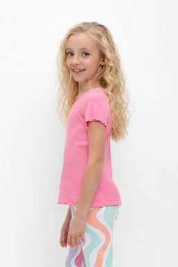 КР 301989/розовая орхидея к457 фуфайка для дев - Crockid фото 4