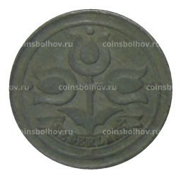 Монета 10 центов 1942 года Нидерланды